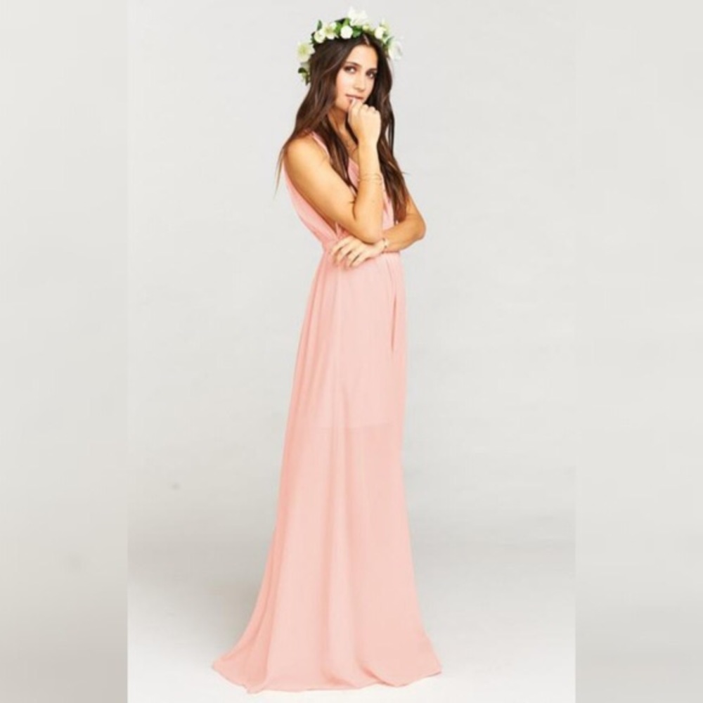 Show me your Mumu Maxi Dress Pink Small